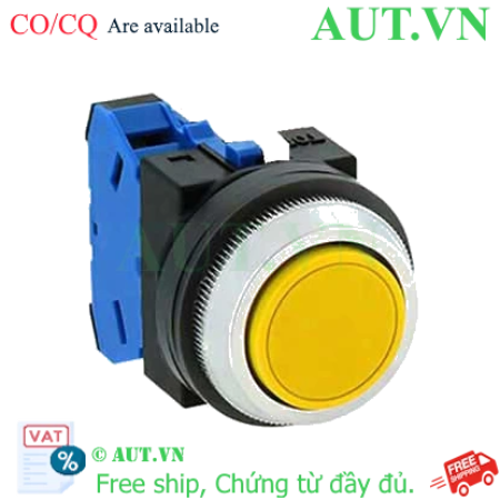 Ảnh của Nút nhấn giữ không đèn IDEC AON110Y D30 1NO (Vàng)