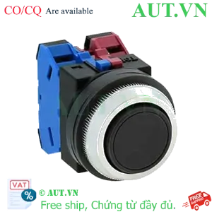 Ảnh của Nút nhấn giữ không đèn IDEC AON111B D30 1NO+1NC (Đen)