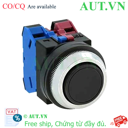 Ảnh của Nút nhấn giữ không đèn IDEC AON111B D30 1NO+1NC (Đen)
