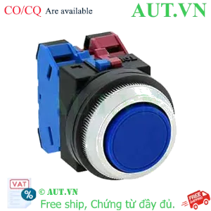 Ảnh của Nút nhấn giữ không đèn IDEC AON111S D30 1NO+1NC (Xanh)