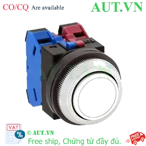 Ảnh của Nút nhấn giữ không đèn IDEC AON111W D30 1NO+1NC (Trắng)