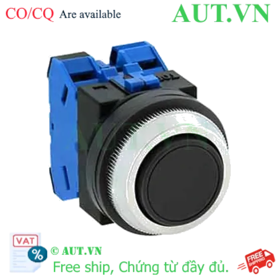 Ảnh của Nút nhấn giữ không đèn IDEC AON120B D30 2NO (Đen)