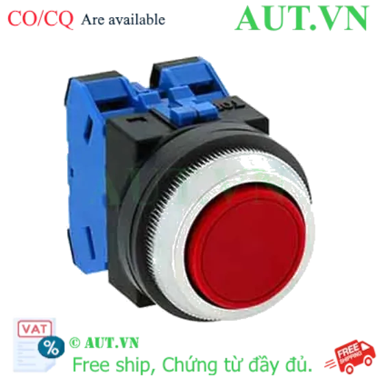 Ảnh của Nút nhấn giữ không đèn IDEC AON120R D30 2NO (Đỏ)