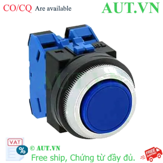 Ảnh của Nút nhấn giữ không đèn IDEC AON120S D30 2NO (Xanh)