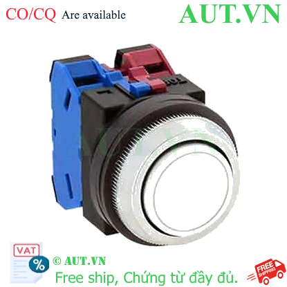 Ảnh của Nút nhấn giữ không đèn IDEC AON122W D30 2NO+2NC (Trắng)