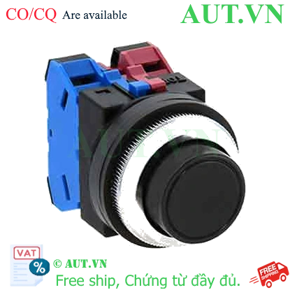 Ảnh của Nút nhấn giữ không đèn IDEC AON201B D30 1NC (Đen)