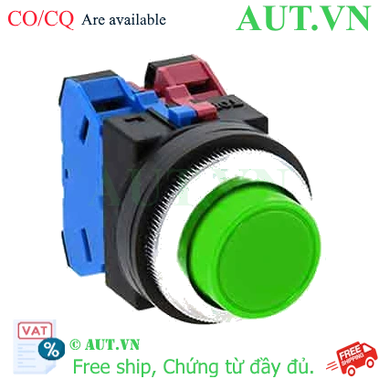 Ảnh của Nút nhấn giữ không đèn IDEC AON210G D30 1NO (Xanh)