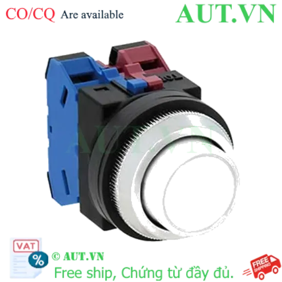 Ảnh của Nút nhấn giữ không đèn IDEC AON211W D30 1NO+1NC (Trắng)