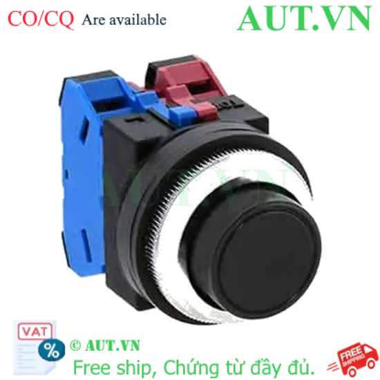 Ảnh của Nút nhấn giữ không đèn IDEC AON220B D30 2NO (Đen)