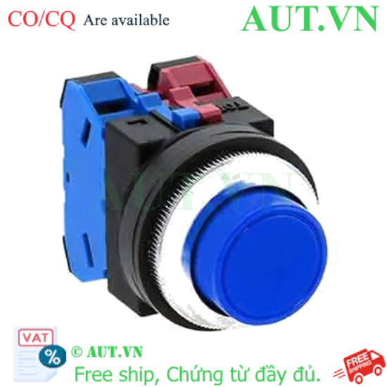 Ảnh của Nút nhấn giữ không đèn IDEC AON220S D30 2NO (Xanh)