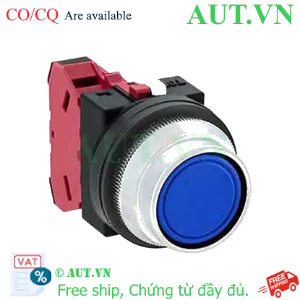 Ảnh của Nút nhấn giữ không đèn IDEC AON2F01B D30 1NC (Đen)