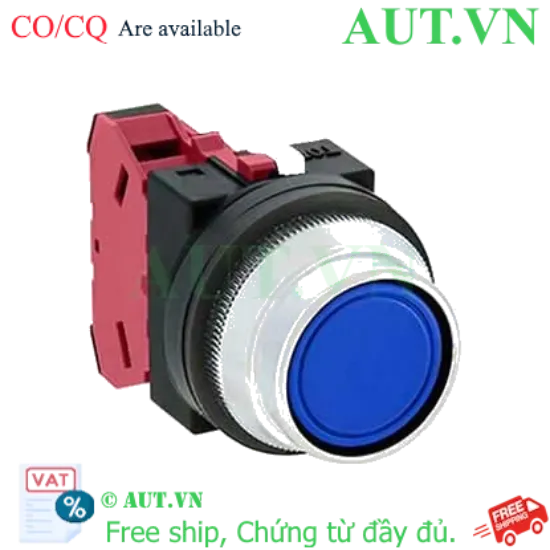 Ảnh của Nút nhấn giữ không đèn IDEC AON2F01B D30 1NC (Đen)