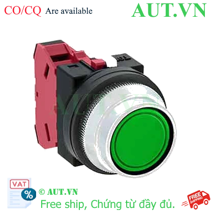 Ảnh của Nút nhấn giữ không đèn IDEC AON2F01G D30 1NC (Xanh)