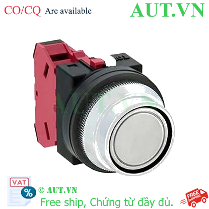 Ảnh của Nút nhấn giữ không đèn IDEC AON2F01W D30 1NC (Trắng)