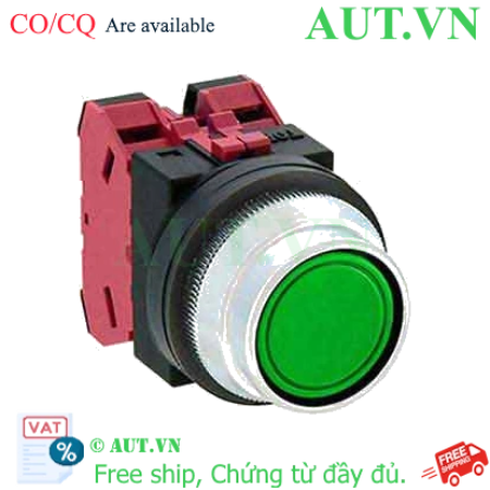 Ảnh của Nút nhấn giữ không đèn IDEC AON2F02G D30 2NC (Xanh)