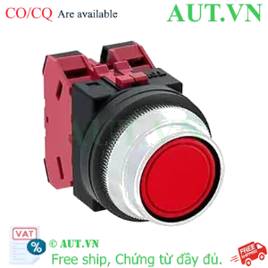 Ảnh của Nút nhấn giữ không đèn IDEC AON2F02R D30 2NC (Đỏ)