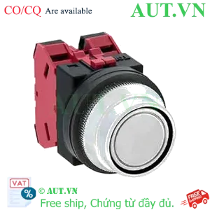 Ảnh của Nút nhấn giữ không đèn IDEC AON2F02W D30 2NC (Trắng)