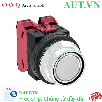 Ảnh của Nút nhấn giữ không đèn IDEC AON2F02W D30 2NC (Trắng)