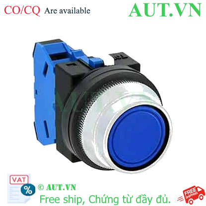 Ảnh của Nút nhấn giữ không đèn IDEC AON2F10S D30 1NO (Xanh)