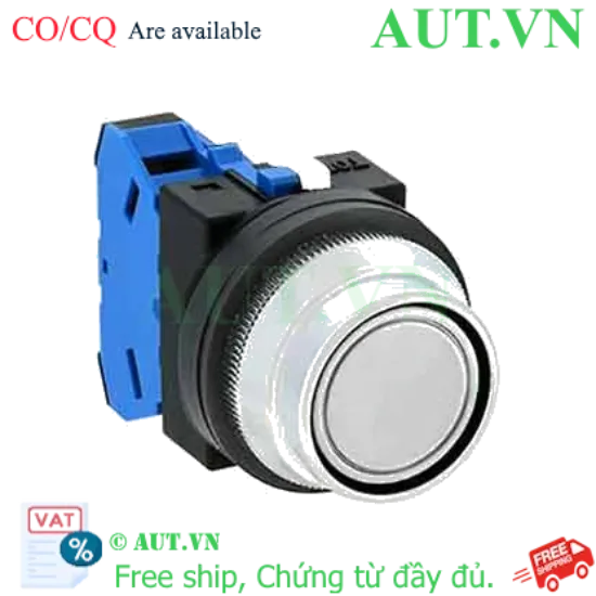 Ảnh của Nút nhấn giữ không đèn IDEC AON2F10W D30 1NO (Trắng)
