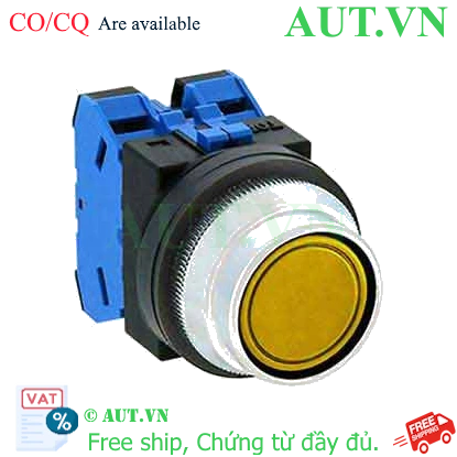 Ảnh của Nút nhấn giữ không đèn IDEC AON2F20Y D30 2NO (Vàng)