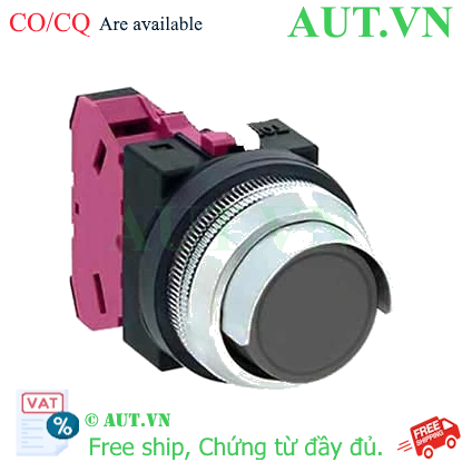Ảnh của Nút nhấn giữ không đèn IDEC AON2G01B D30 1NC (Đen)