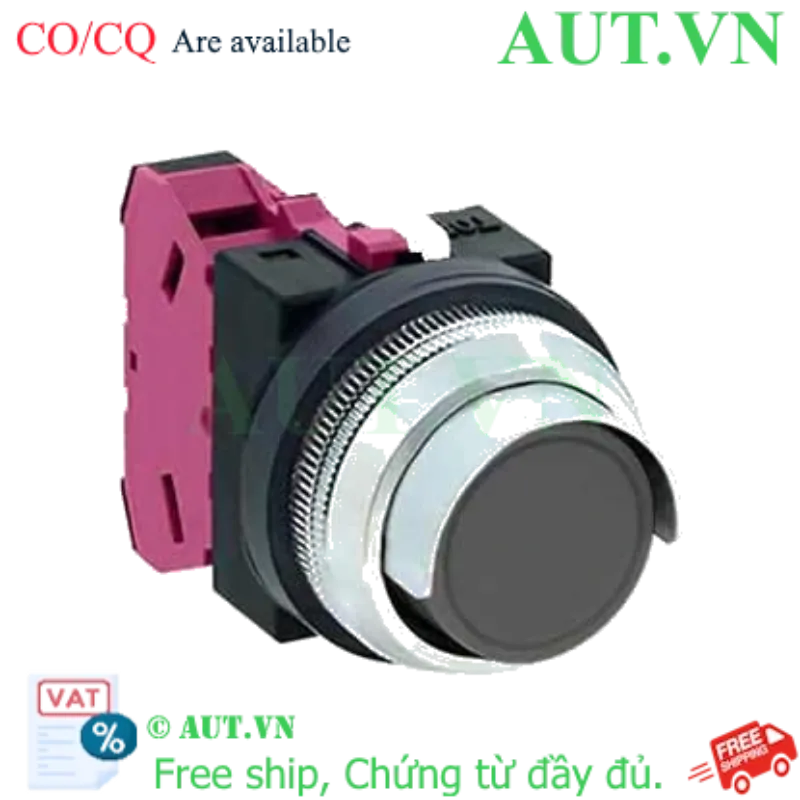 Ảnh của Nút nhấn giữ không đèn IDEC AON2G01B D30 1NC (Đen)