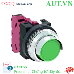 Ảnh của Nút nhấn giữ không đèn IDEC AON2G01G D30 1NC (Xanh)