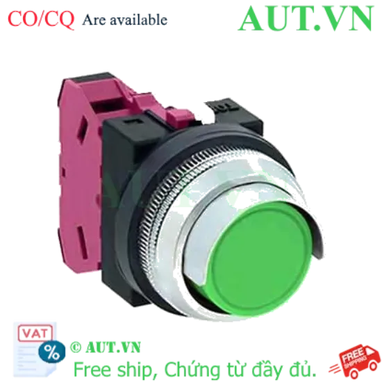Ảnh của Nút nhấn giữ không đèn IDEC AON2G01G D30 1NC (Xanh)