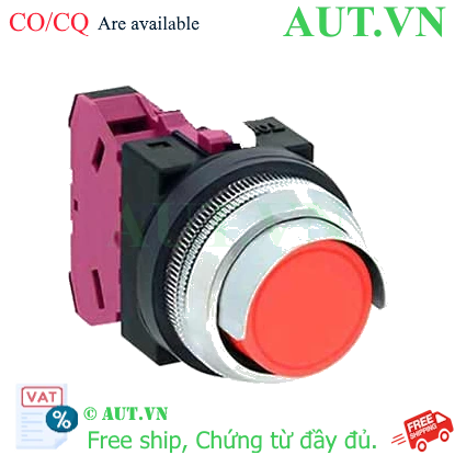 Ảnh của Nút nhấn giữ không đèn IDEC AON2G01R D30 1NC (Đỏ)