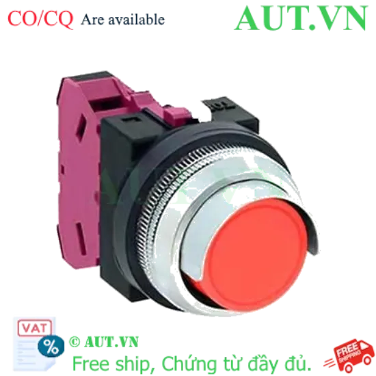 Ảnh của Nút nhấn giữ không đèn IDEC AON2G01R D30 1NC (Đỏ)