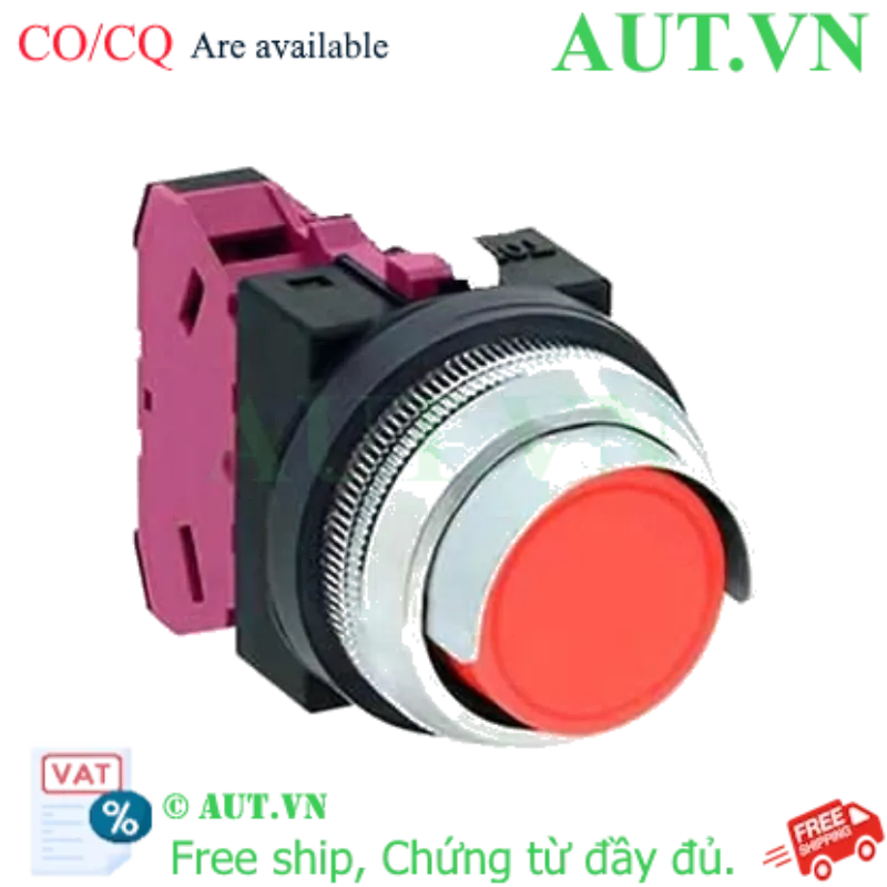 Ảnh của Nút nhấn giữ không đèn IDEC AON2G01R D30 1NC (Đỏ)