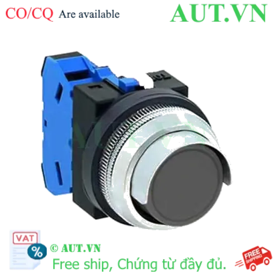 Ảnh của Nút nhấn giữ không đèn IDEC AON2G10B D30 1NO (Đen)