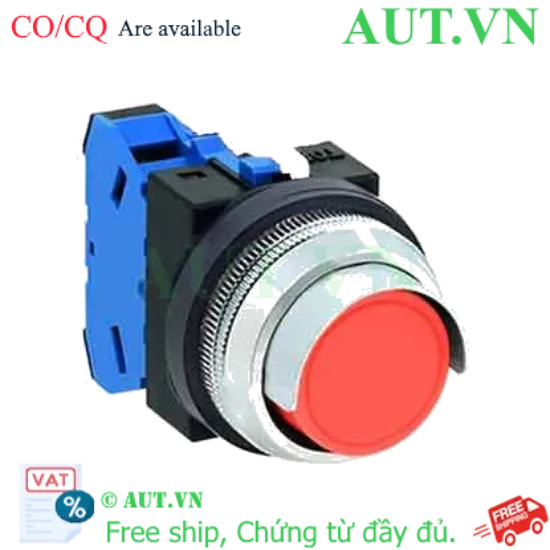 Ảnh của Nút nhấn giữ không đèn IDEC AON2G10R D30 1NO (Đỏ)