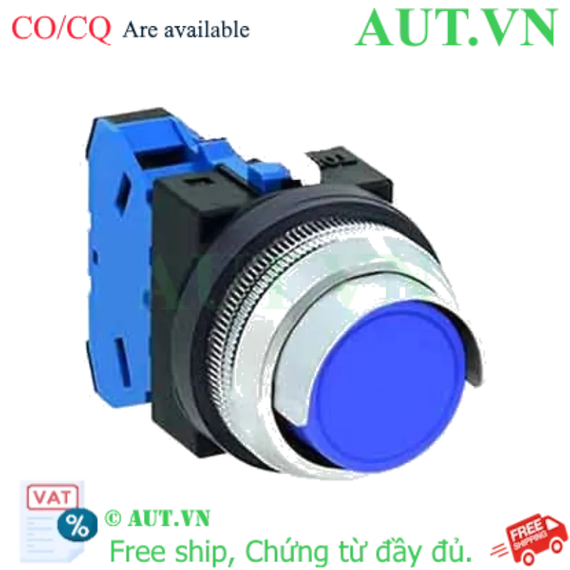 Ảnh của Nút nhấn giữ không đèn IDEC AON2G10S D30 1NO (Xanh)