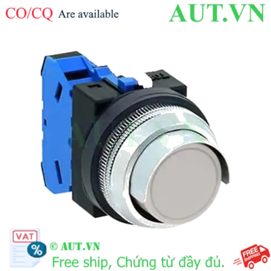 Ảnh của Nút nhấn giữ không đèn IDEC AON2G10W D30 1NO (Trắng)