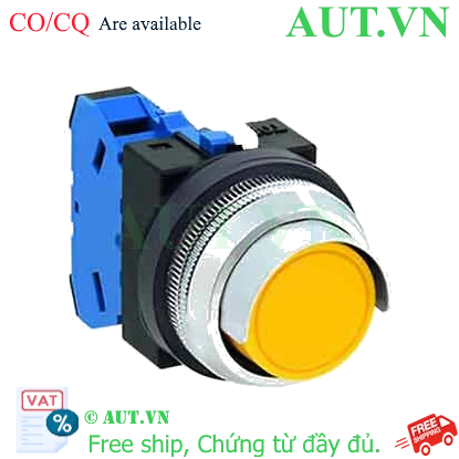 Ảnh của Nút nhấn giữ không đèn IDEC AON2G10Y D30 1NO (Vàng)