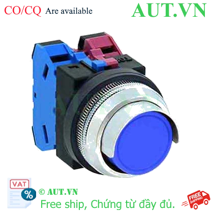 Ảnh của Nút nhấn giữ không đèn IDEC AON2G11S D30 1NO+1NC (Xanh)