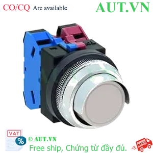 Ảnh của Nút nhấn giữ không đèn IDEC AON2G11W D30 1NO+1NC (Trắng)