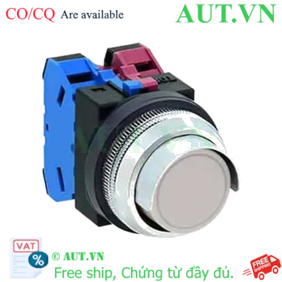 Ảnh của Nút nhấn giữ không đèn IDEC AON2G11W D30 1NO+1NC (Trắng)