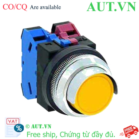 Ảnh của Nút nhấn giữ không đèn IDEC AON2G11Y D30 1NO+1NC (Vàng)