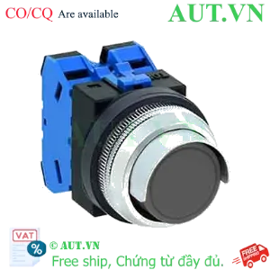 Ảnh của Nút nhấn giữ không đèn IDEC AON2G20B D30 2NO (Đen)