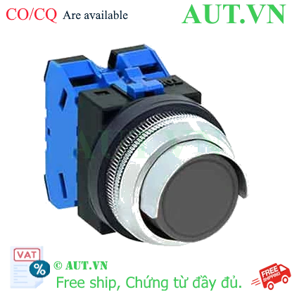 Ảnh của Nút nhấn giữ không đèn IDEC AON2G20B D30 2NO (Đen)