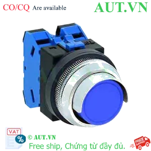 Ảnh của Nút nhấn giữ không đèn IDEC AON2G20S D30 2NO (Xanh)
