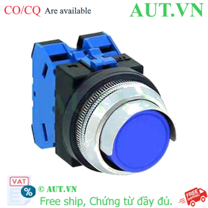 Ảnh của Nút nhấn giữ không đèn IDEC AON2G20S D30 2NO (Xanh)