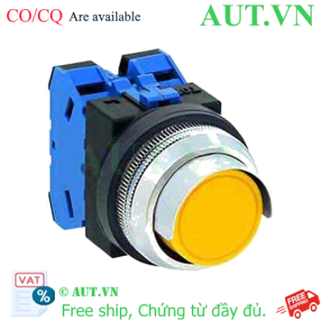 Ảnh của Nút nhấn giữ không đèn IDEC AON2G20Y D30 2NO (Vàng)
