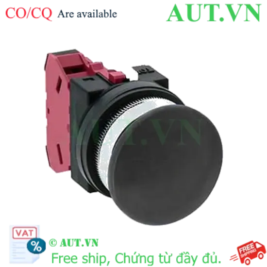 Ảnh của Nút nhấn giữ không đèn IDEC AON301B D30 1NC (Đen)