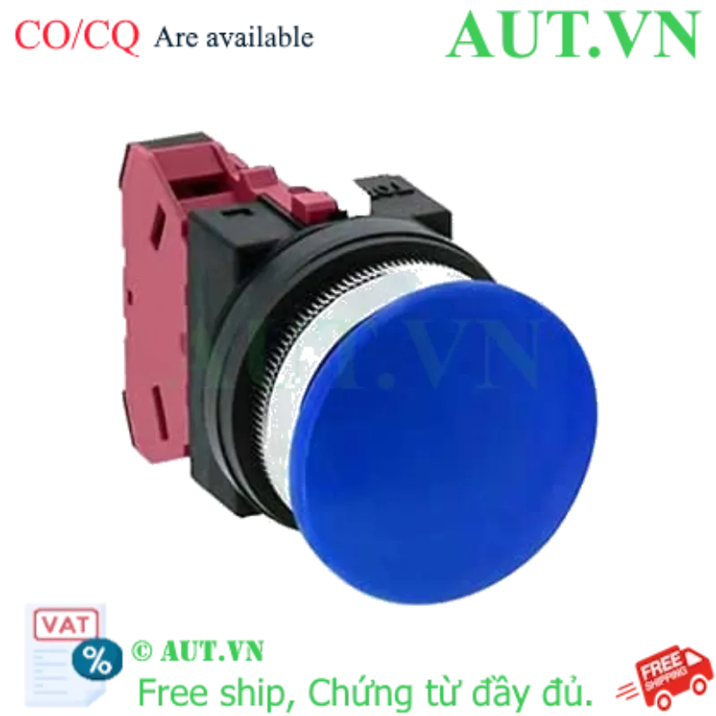 Ảnh của Nút nhấn giữ không đèn IDEC AON301S D30 1NC (Xanh)