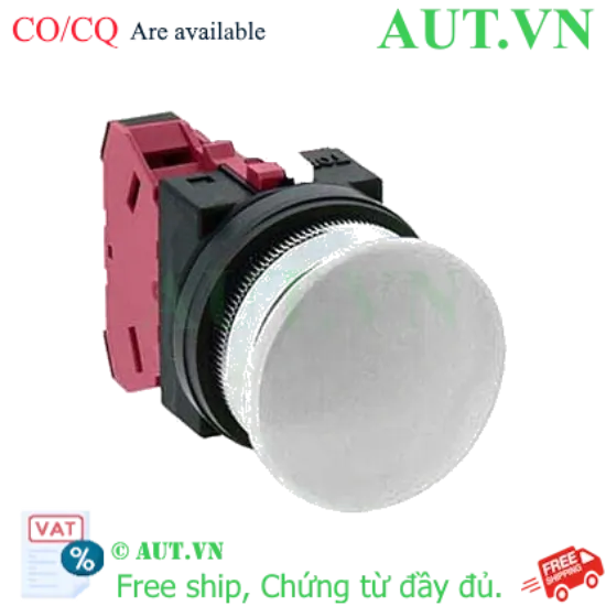 Ảnh của Nút nhấn giữ không đèn IDEC AON301W D30 1NC (Trắng)