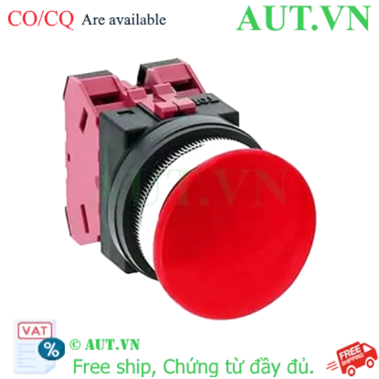 Ảnh của Nút nhấn giữ không đèn IDEC AON302Y D30 2NC (Vàng)